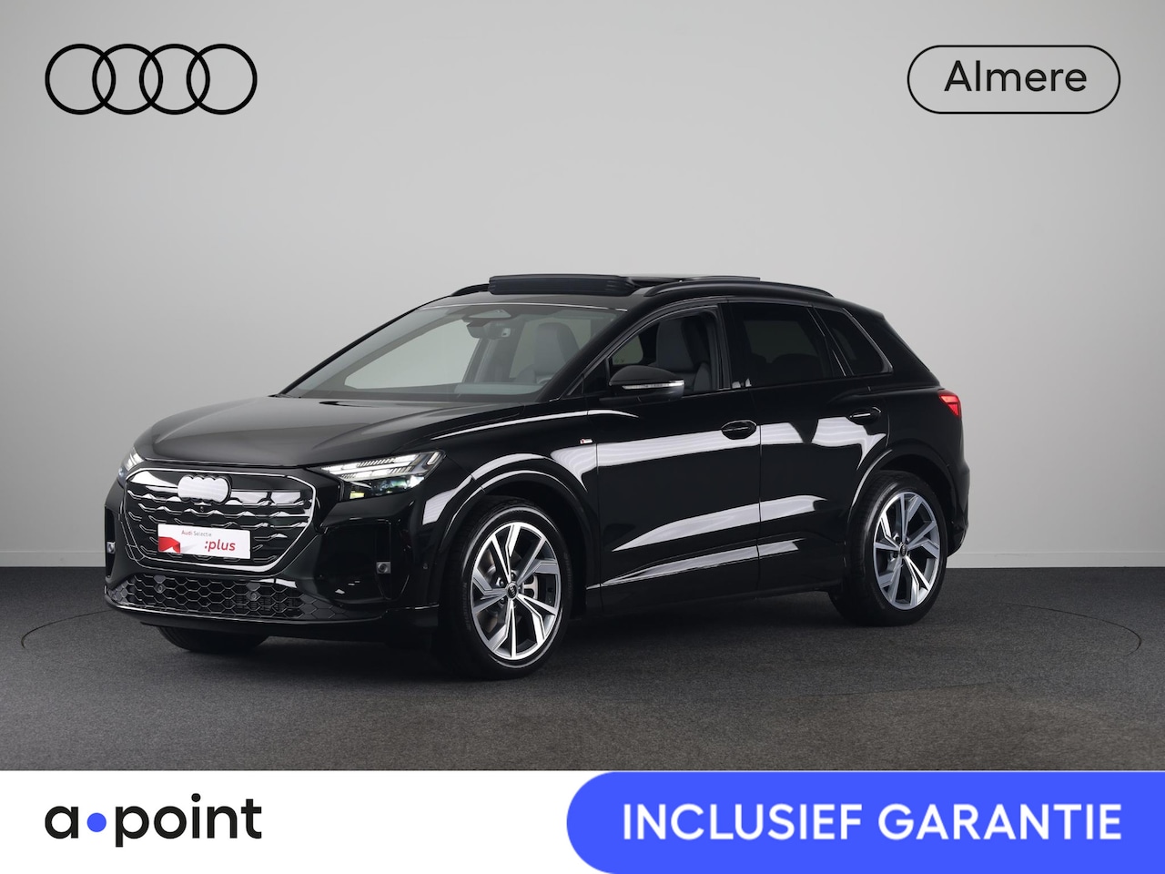Audi Q4 e-tron - S edition 82 kWh 286 pk | Glazen panoramadak | Techniekpakket plus | Trekhaak | S line led - AutoWereld.nl
