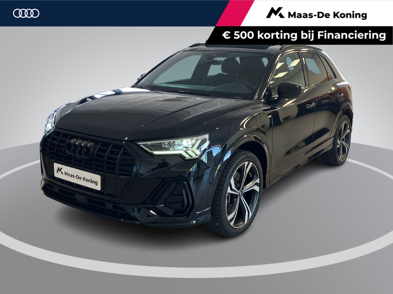 Audi Q3 - 45 TFSIe S edition · Panoramadak · 360°Camera + Parkeersensoren · Apple/Android Car Play · - AutoWereld.nl