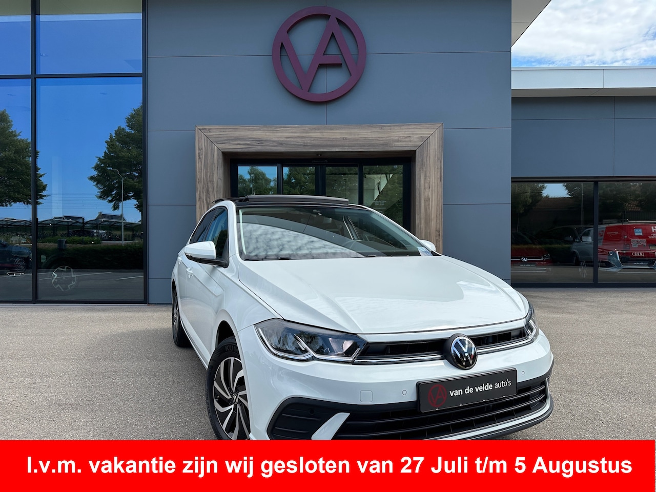 Volkswagen Polo - 1.0 TSI 110pk DSG Life | Panoramadak | Carplay | Camera | Rijklaar incl. garantie - AutoWereld.nl