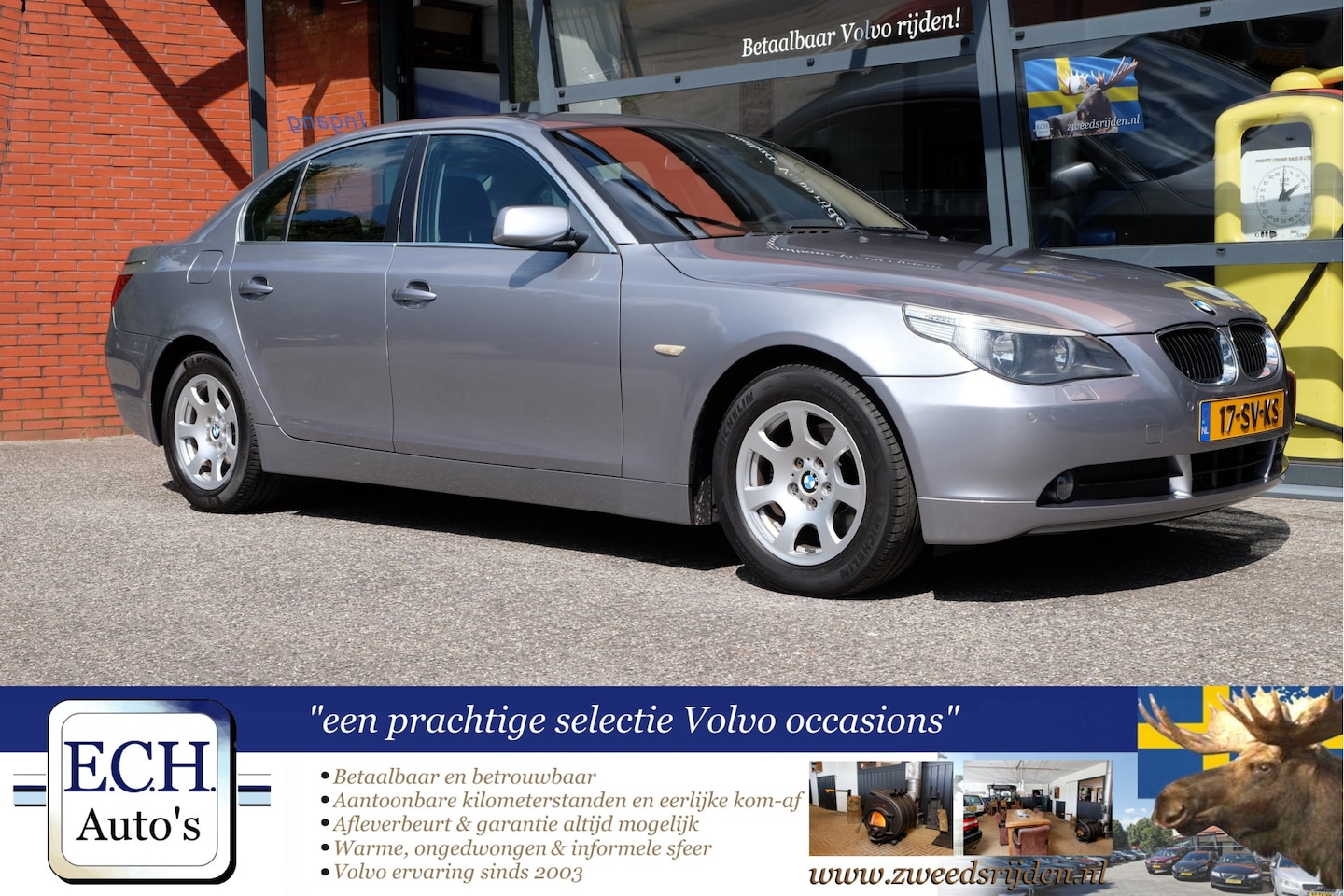 BMW 5-serie - 523i 177 pk Aut. Executive, Groot Navi - AutoWereld.nl