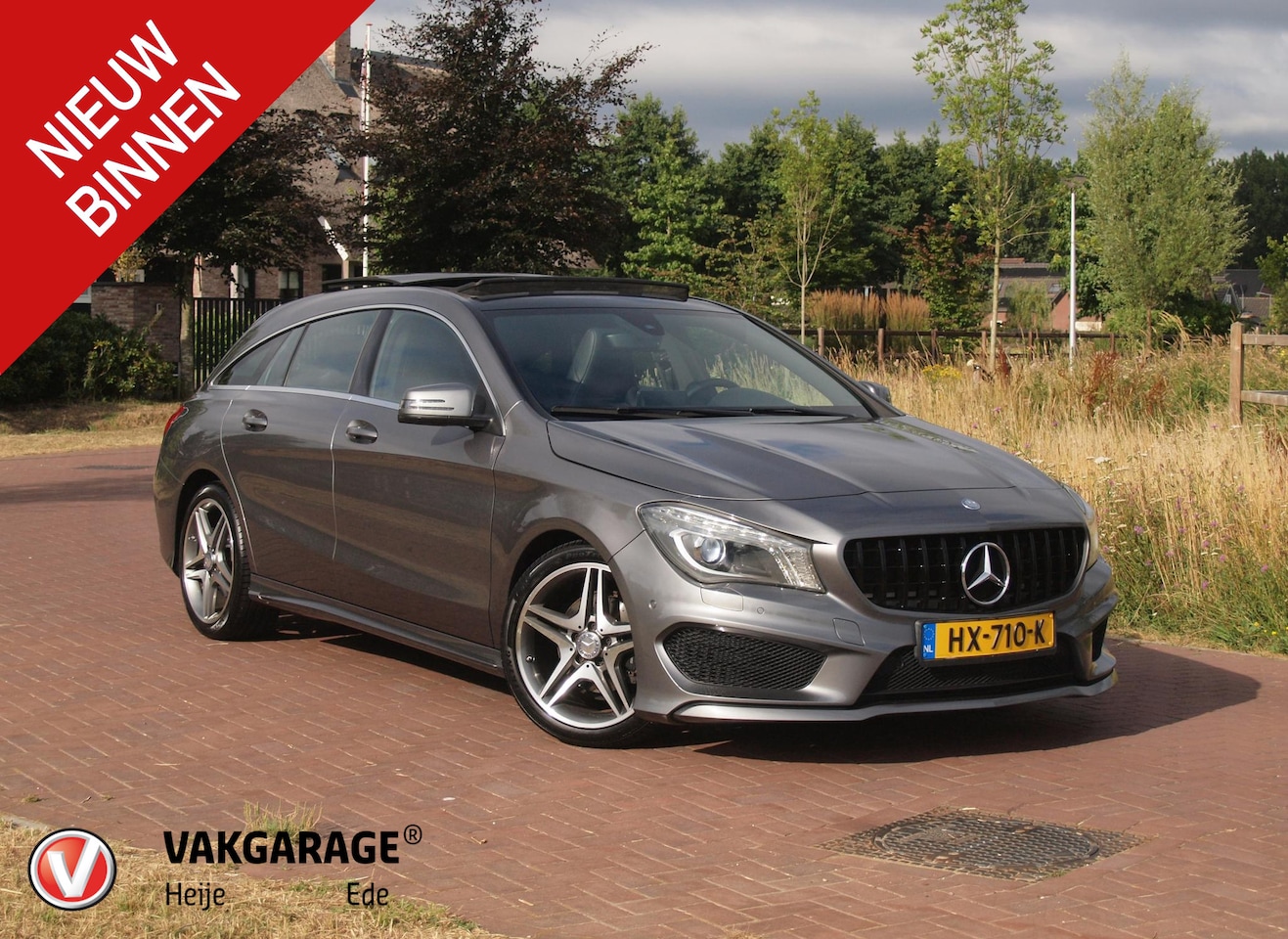 Mercedes-Benz CLA-klasse Shooting Brake - 180 Ambition | AMG-Pakket | Panoramadak | Parkeersensoren | Sportstoelen | Cruise Control - AutoWereld.nl