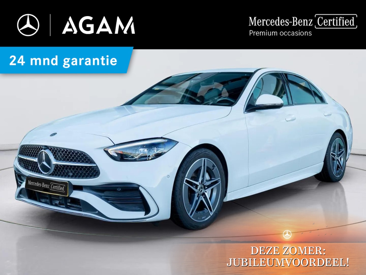 Mercedes-Benz C-klasse - Limousine 180 AMG Line - AutoWereld.nl
