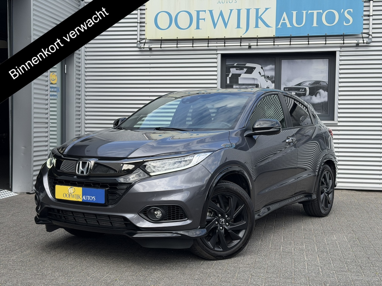 Honda HR-V - 1.5 i-VTEC Turbo Sport Automaat Clima Navi Leder Trekhaak - AutoWereld.nl