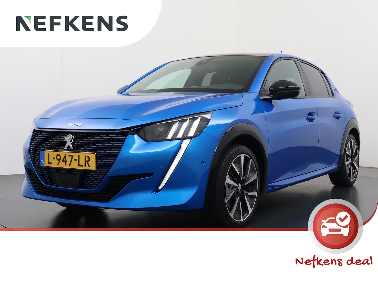 Peugeot e-208 - GT Pack 50 kWh 136pk | Navigatie | Panorama dak | Stoelverwarming | Alcantara bekleding | - AutoWereld.nl