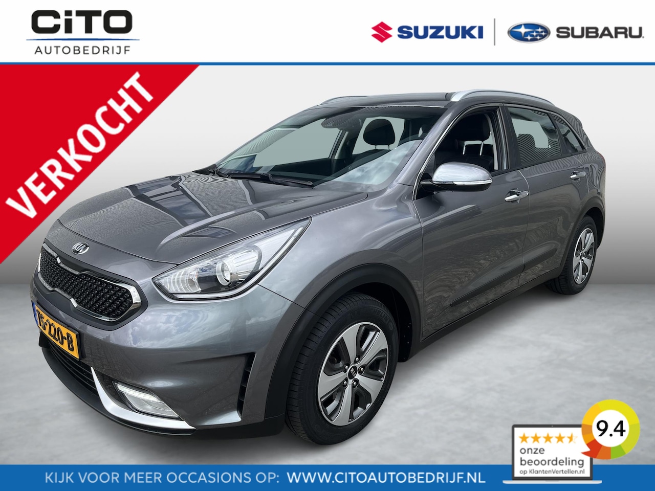 Kia Niro - 1.6 GDi Hybrid DynamicLine | 1e eigenaar| Lage km stand| Dealer onderhouden| Rijklaarprijs - AutoWereld.nl