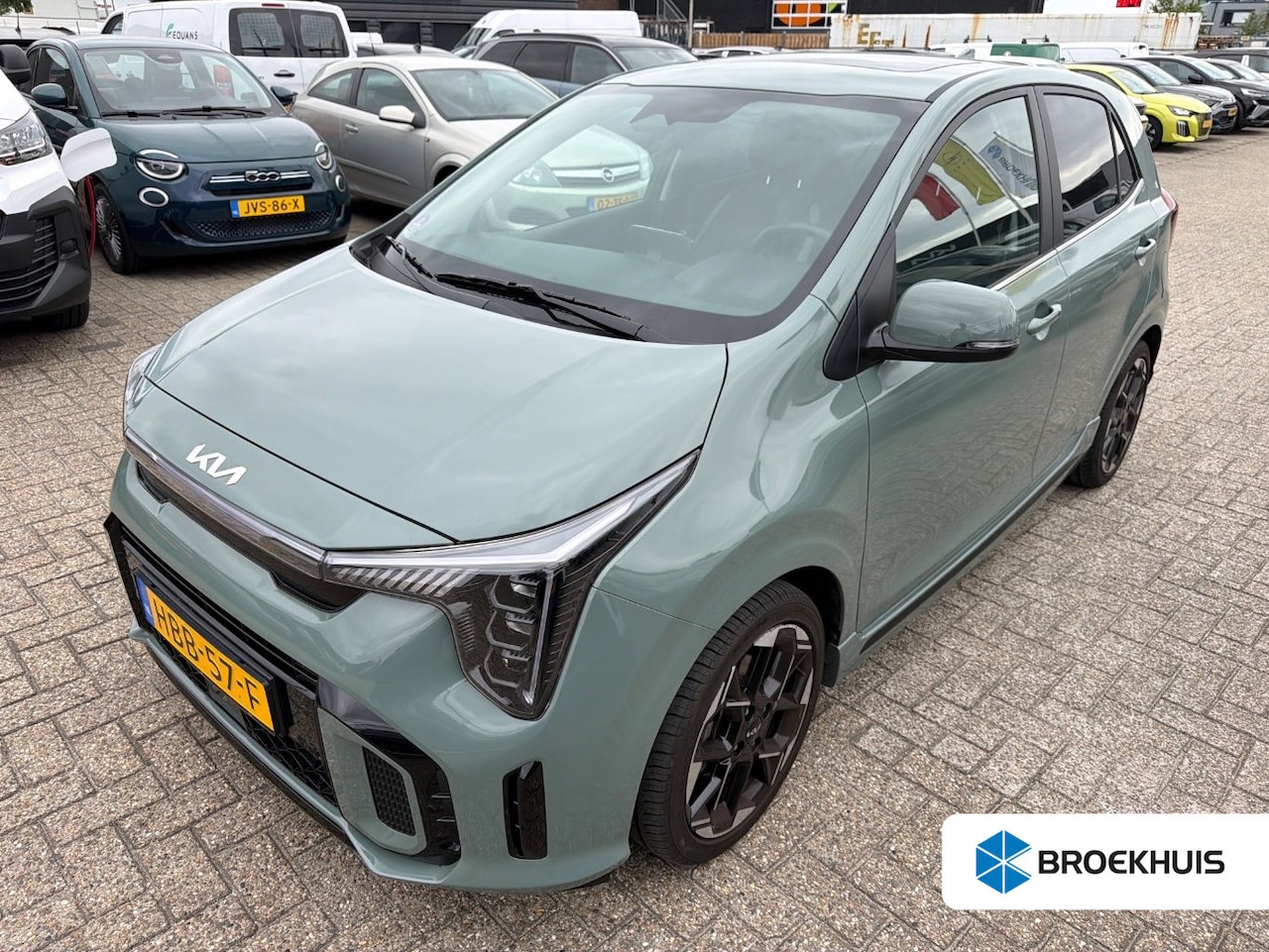 Kia Picanto - 1.0 DPI GT-Line | Schuif-/Kanteldak | Vol-Leder | Stuur/Stoelverwarming | Navigatie | Adap - AutoWereld.nl