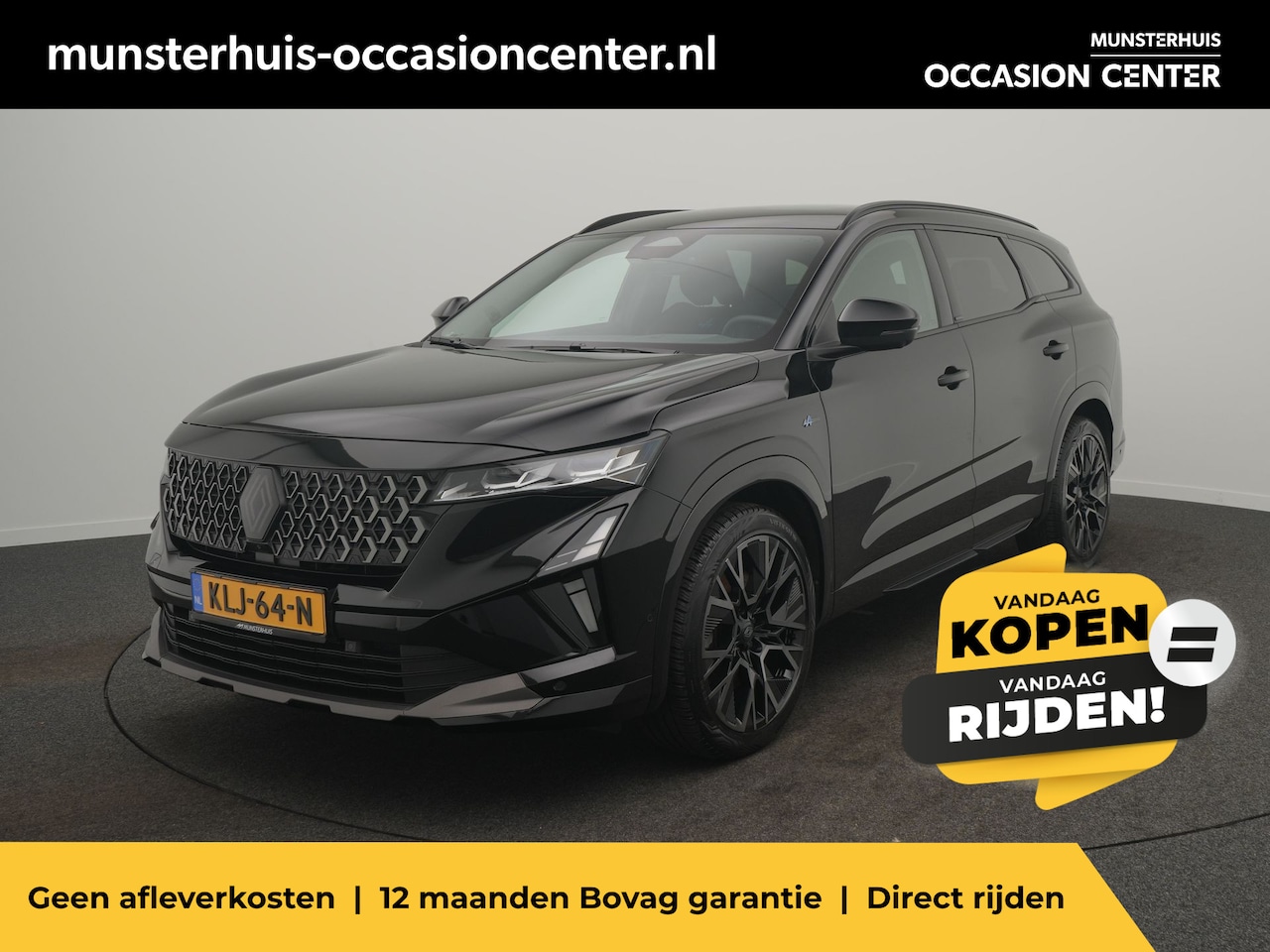 Renault Espace - E-Tech full hybrid 200 esprit Alpine 7p. - RIJKLAARPRIJS - All Seasonbanden - Panoramadak - AutoWereld.nl