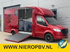Mercedes-Benz Sprinter - 317CDI Paardenwagen-Hengsten Uitvoering Automaat Airco Navi Cruisecontrol 70, 000KM