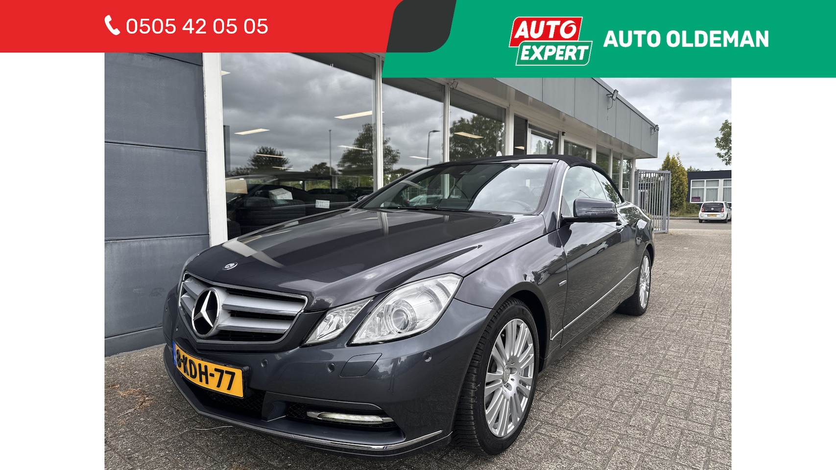 Mercedes-Benz E-klasse Cabrio - 200 CGI Avantgarde CARPLAY,LEDER,AIRSCARF VENTILATIE - AutoWereld.nl