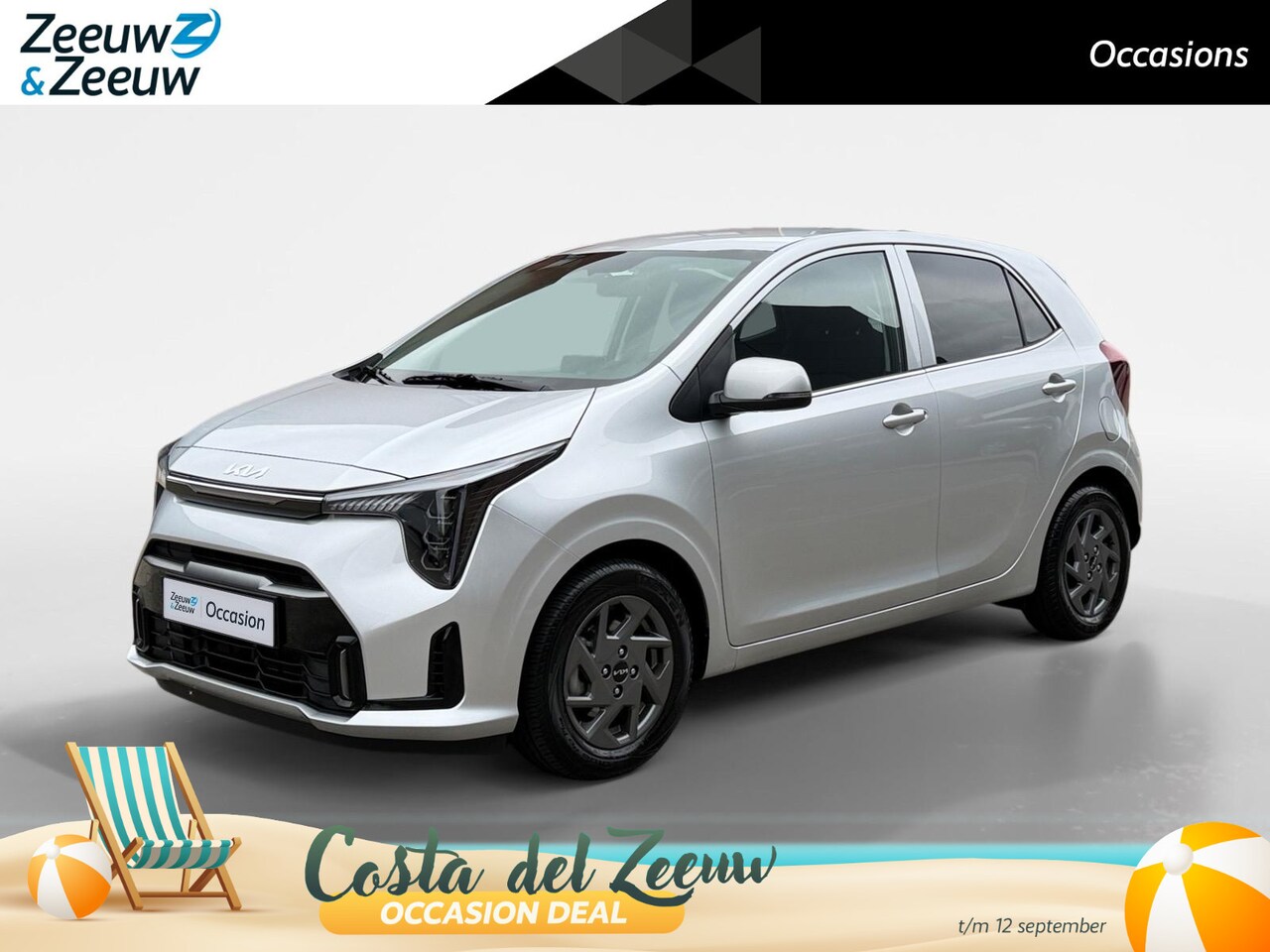 Kia Picanto - 1.0 DPI DynamicPlusLine | Achteruitrijcamera | LED verlichting | Navi | Cruise control | A - AutoWereld.nl