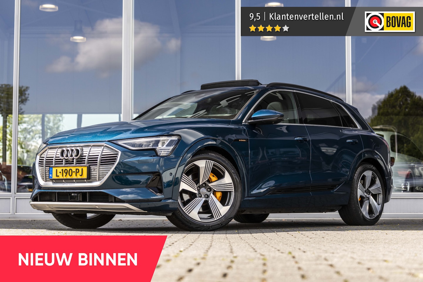 Audi e-tron - e-tron 55 quattro advanced Pro Line Plus 95 kWh | 360° Camera | Pano | Trekhaak - AutoWereld.nl