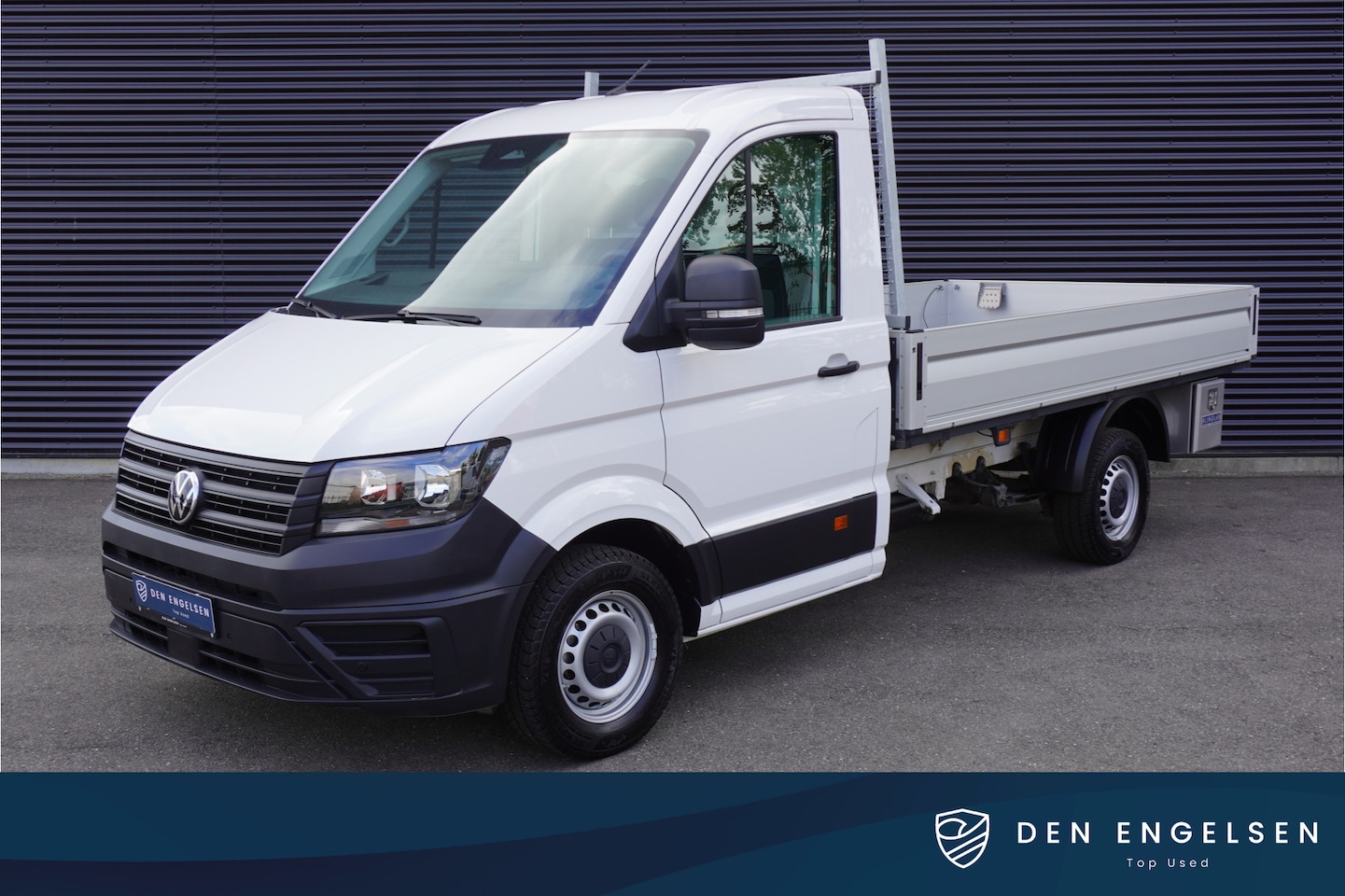 Volkswagen Crafter - 163pk RWD Facelift Open laadbak 3500kg trekhaak Apple Carplay Cruise control 3-Zits Digita - AutoWereld.nl
