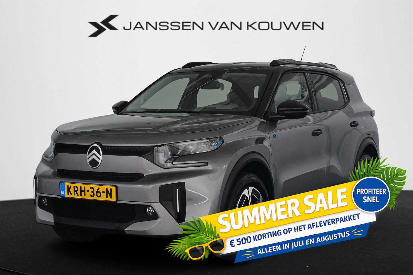 Citroën Ë-C3 Aircross - Max 113pk Extended Range 54 kWh Achteruitrijcamera Apple CarPlay All Season Banden - AutoWereld.nl