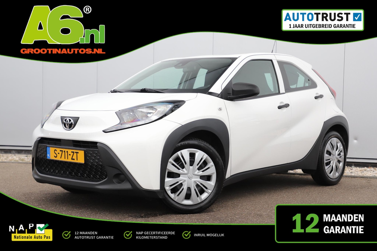 Toyota Aygo X - 1.0 VVT-i MT Quiet Edition Airco Adaptive Cruise Elektrische Ramen CV - AutoWereld.nl