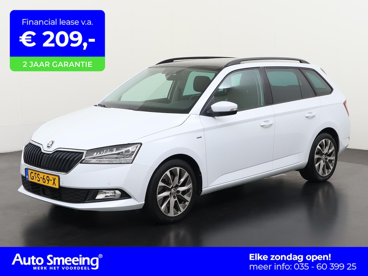 Skoda Fabia Combi - 1.0 TSI Clever DSG | Panoramadak | Stoelverwarming | Zondag Open! - AutoWereld.nl
