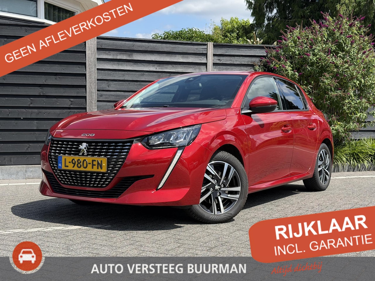 Peugeot 208 - Allure 1.2 PureTech 100PK Navigatie, Achteruitrijcamera, Trekhaak, Apple Carplay, Android - AutoWereld.nl
