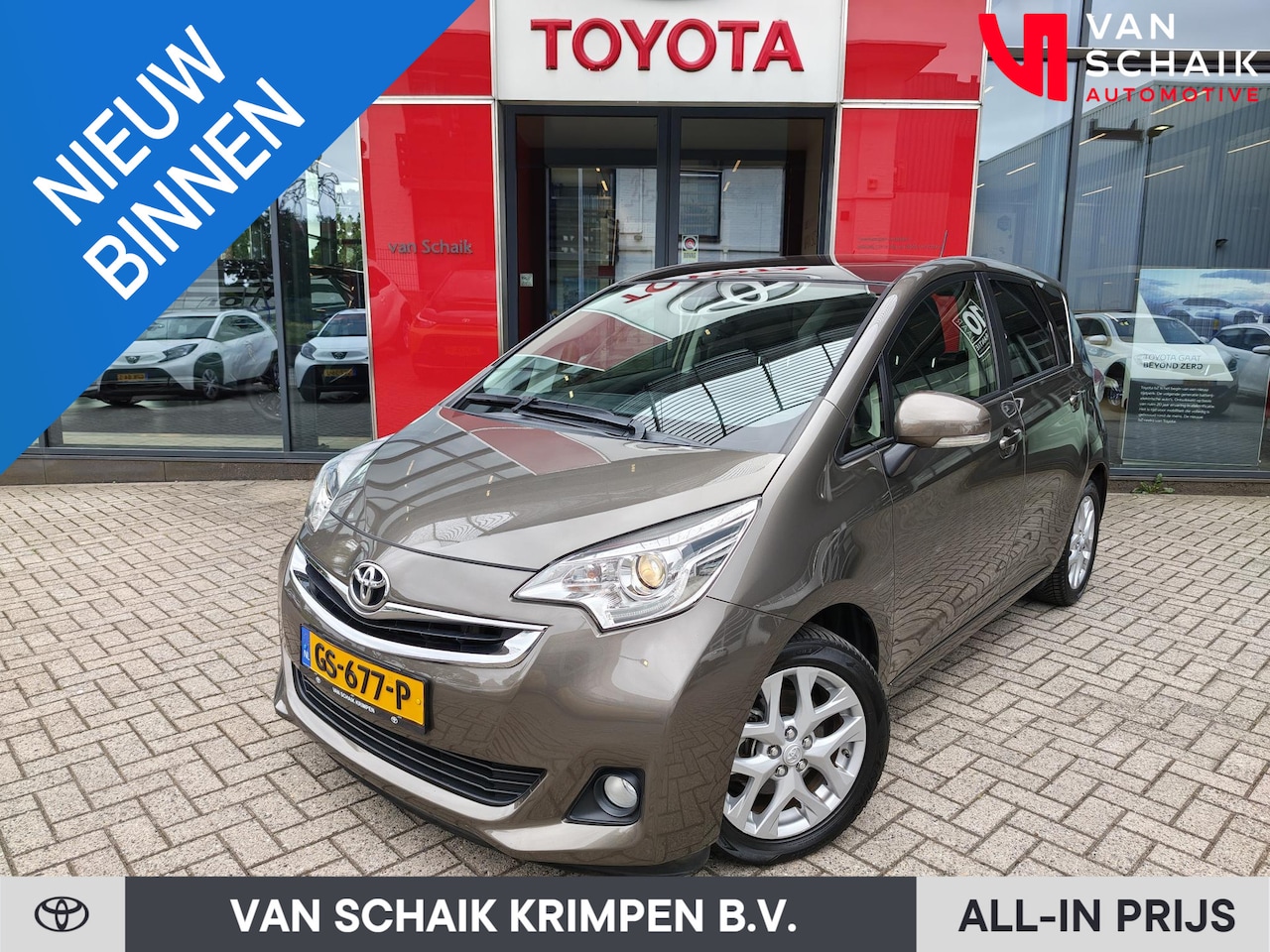 Toyota Verso S - 1.3 VVT-i Trend Automaat | Panodak | 1e eigenaar | Trekhaak - AutoWereld.nl