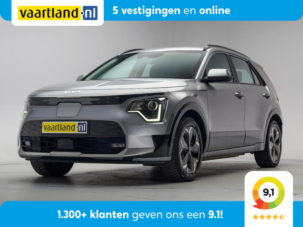 Kia e-Niro - DynamicLine 64.8 kWh 3-fase [ Navi Adapt.cruise Camera Stoel-en stuurverwarming ] - AutoWereld.nl