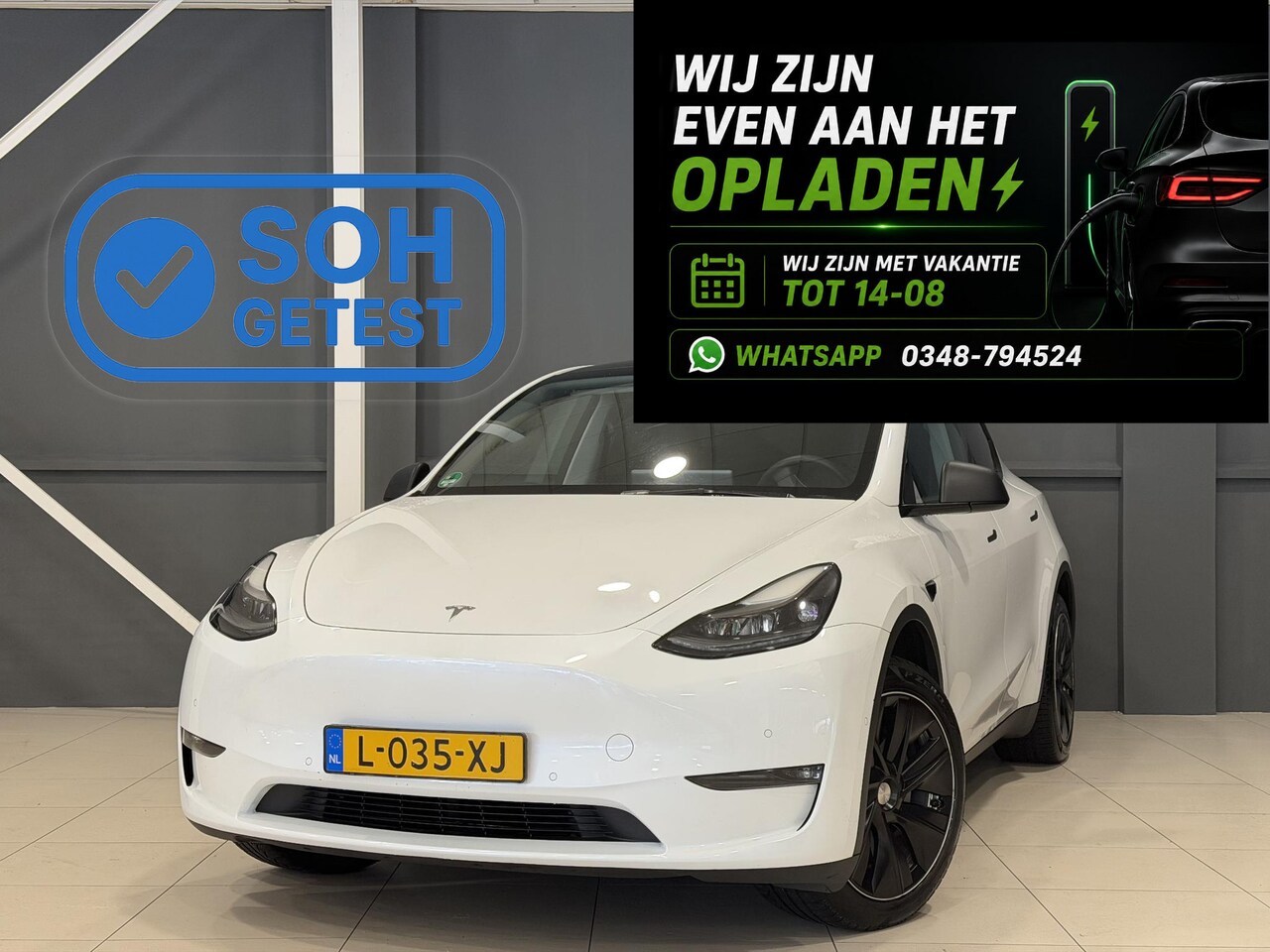 Tesla Model Y - Long Range AWD 75 kWh | Trekhaak | SOH 91,7% | - AutoWereld.nl