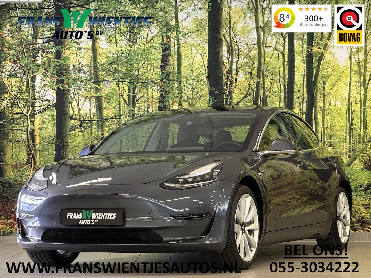 Tesla Model 3 - Long Range RWD Long Range AWD 75 kWh | 351 PK! | Origineel Nederlands | Leder | Autopilot | Premium Audio - AutoWereld.nl