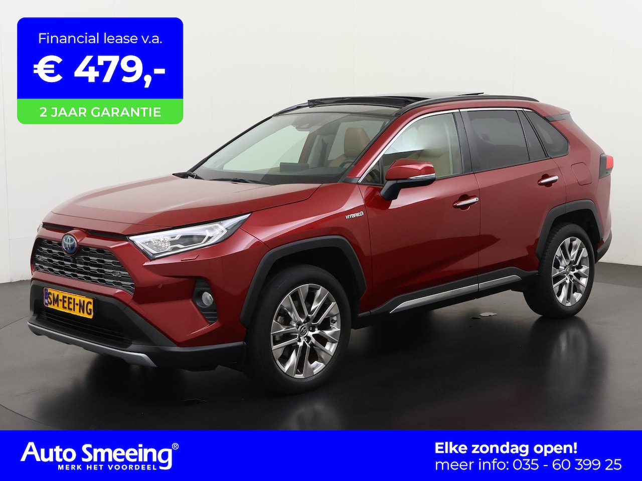 Toyota RAV4 - 2.5 Hybrid AWD Style | Panoramadak | Leder | JBL | Zondag Open! - AutoWereld.nl