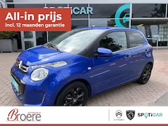 Citroën C1 - 1.0 VTi 72 pk Shine 5 deurs Navigatie via Apple Carplay of Android Auto