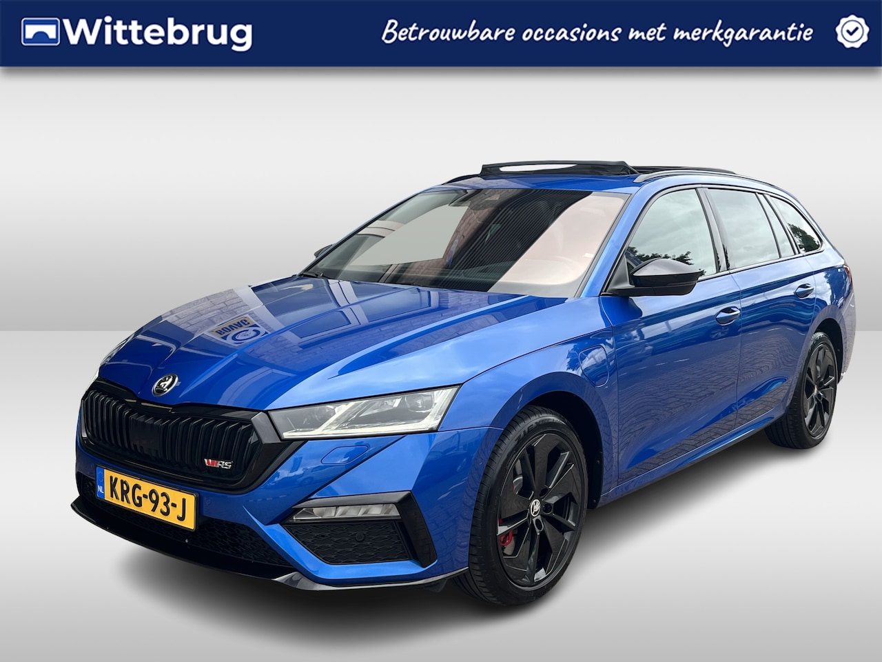 Skoda Octavia Combi - 1.4 TSI RS iV PHEV Business / AUTOMAAT/ 245 PK/ PANO/ PARK.SENSOR.V+A/ CAMERA/ SMARTLINK/ - AutoWereld.nl