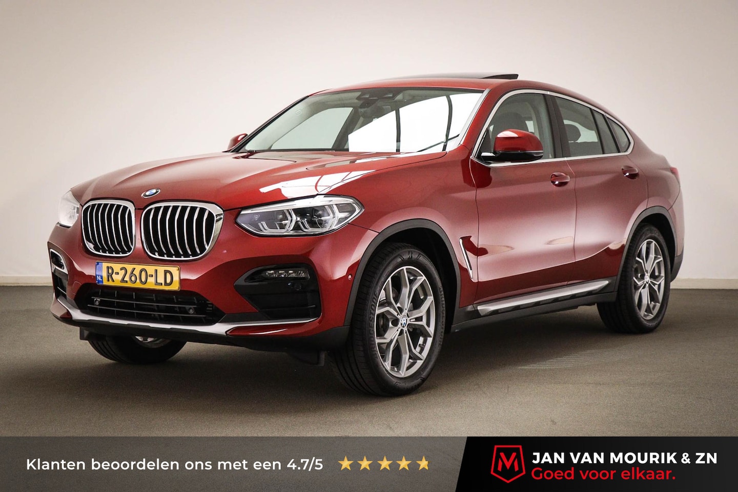 BMW X4 - xDrive20i X-Line High Executive | PANORAMADAK | HEAD UP | STUURVERWARMING | TREKHAAK | 19" - AutoWereld.nl