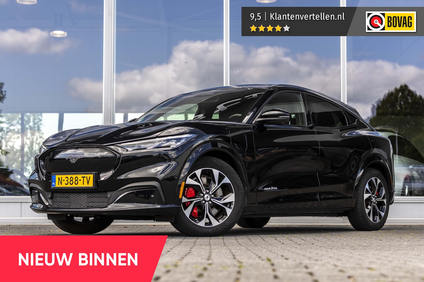 Ford Mustang Mach-E - AWD 75 kWh | Pano | B&O | Camera - AutoWereld.nl