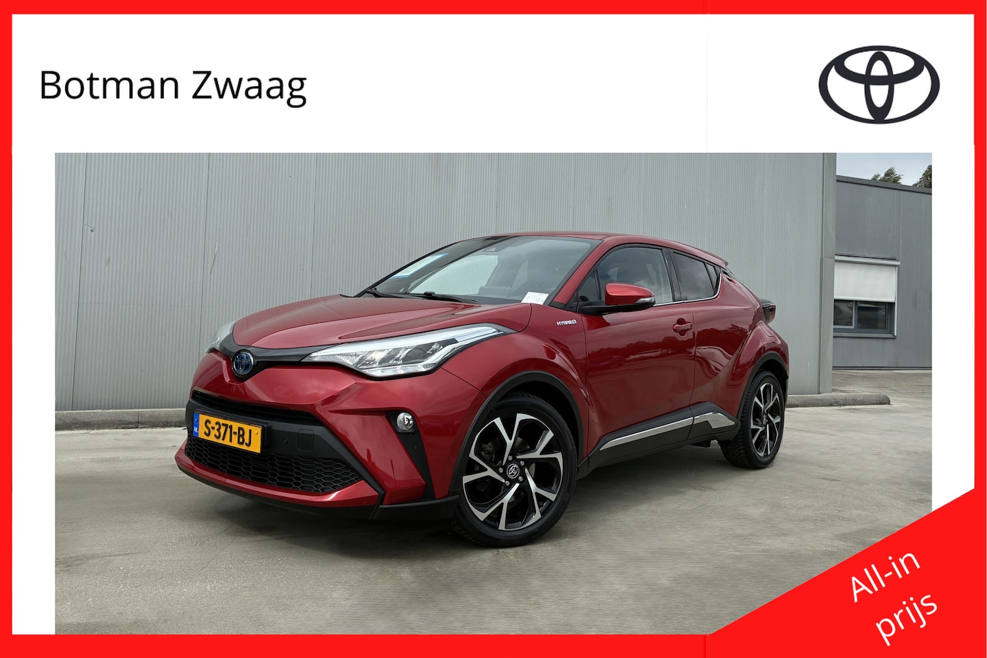 Toyota C-HR - 1.8 Hybrid Dynamic Dodehoek detectie | parkeersensoren | - AutoWereld.nl