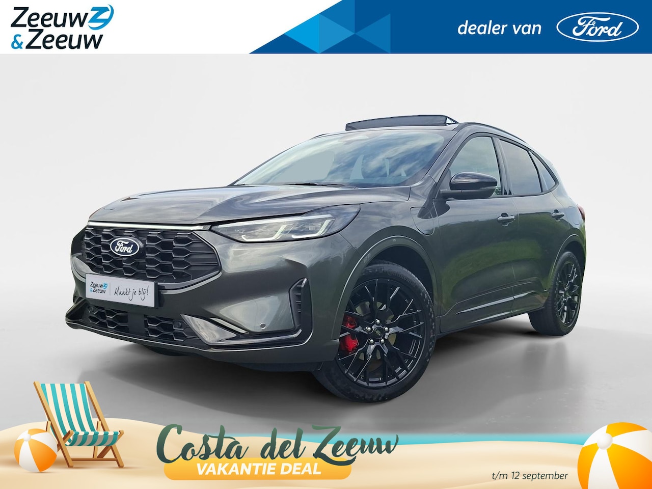 Ford Kuga - 2.5 PHEV BlueCruise Edition | Panoramadak | 20" Lichtmetaal | 360Camera | Adaptive Cruisec - AutoWereld.nl