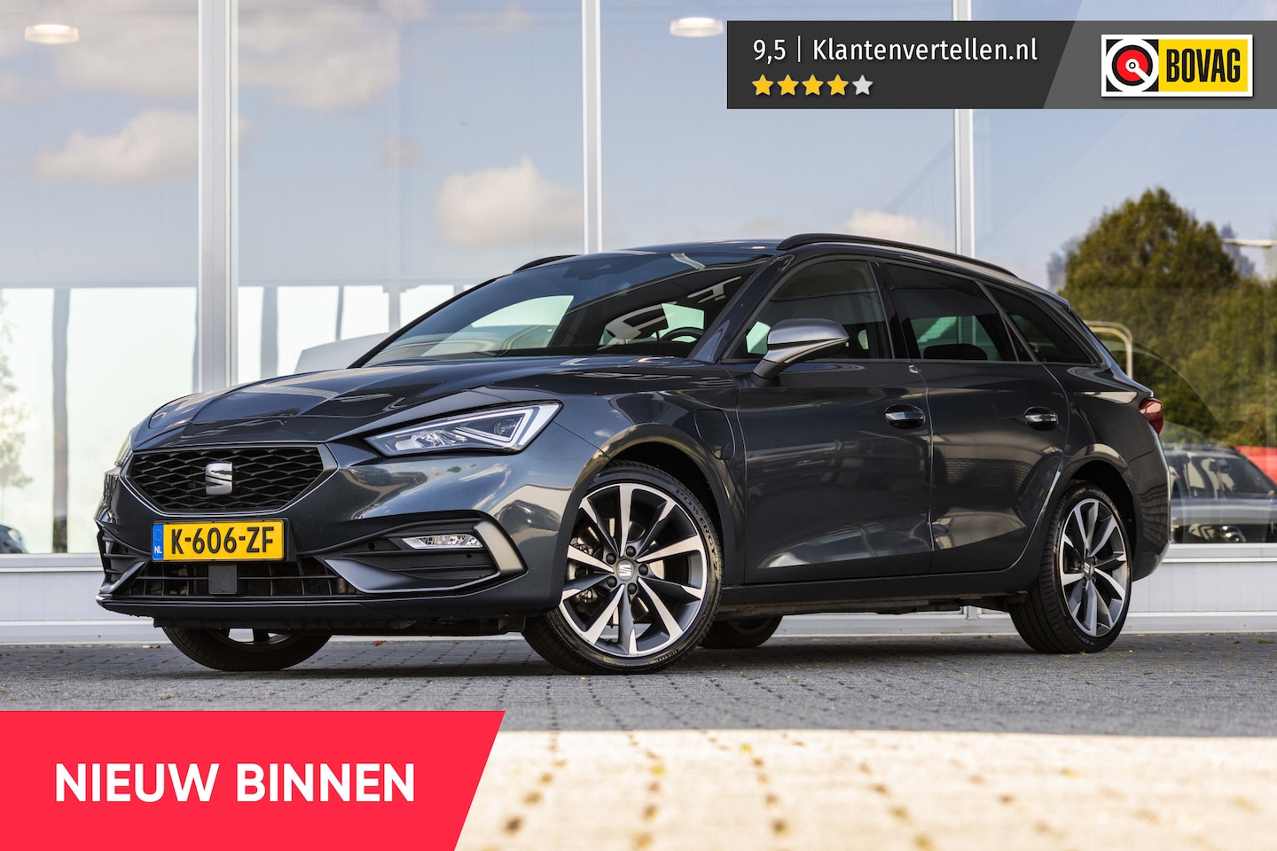 SEAT Leon Sportstourer - 1.4 TSI eHybrid PHEV FR | NL-Auto | Carplay | LED - AutoWereld.nl