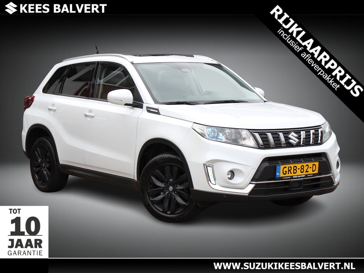Suzuki Vitara - 1.4 Boosterjet Stijl/Style AllGrip Automaat | Opendak | Parkeersensoren rondom | - AutoWereld.nl