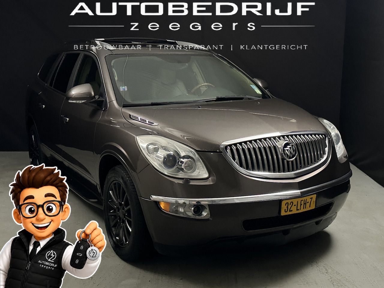Buick Enclave - 7 Persoons*AC*Heatseat*FullLeather*Automaat* - AutoWereld.nl