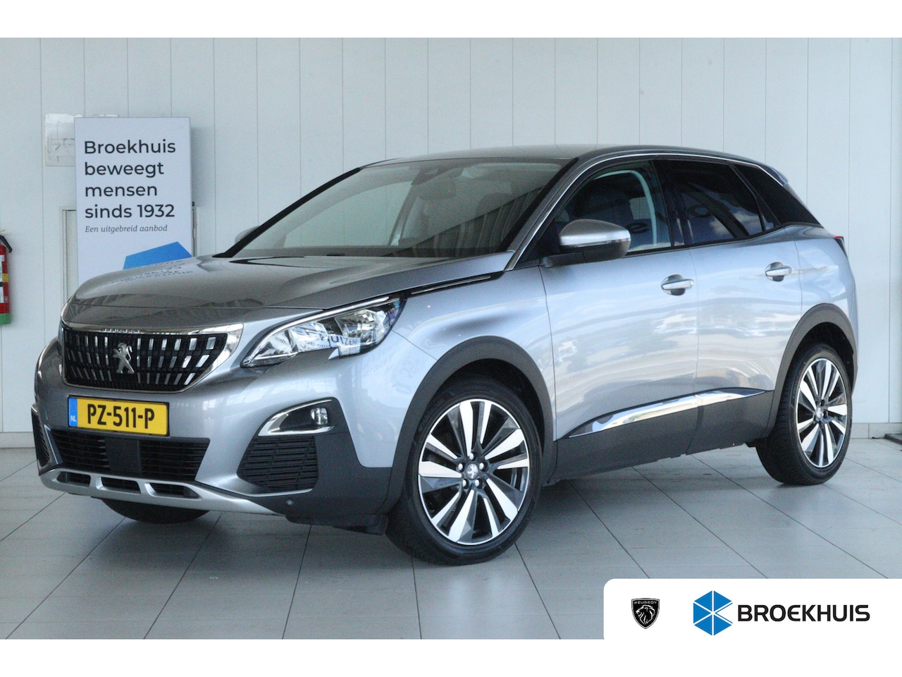 Peugeot 3008 - 1.2 Turbo Blue Lease Premium | Cruise Control | Camera | Navi | Carplay | Climate | Elektr - AutoWereld.nl