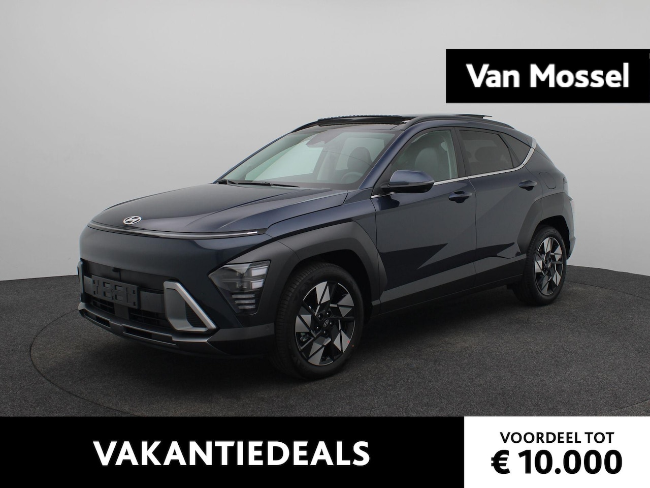 Hyundai Kona - 1.6 GDI HEV Premium Sky | Panoramadak | Stoel -en stuurverwarming | Climate Control | Head - AutoWereld.nl
