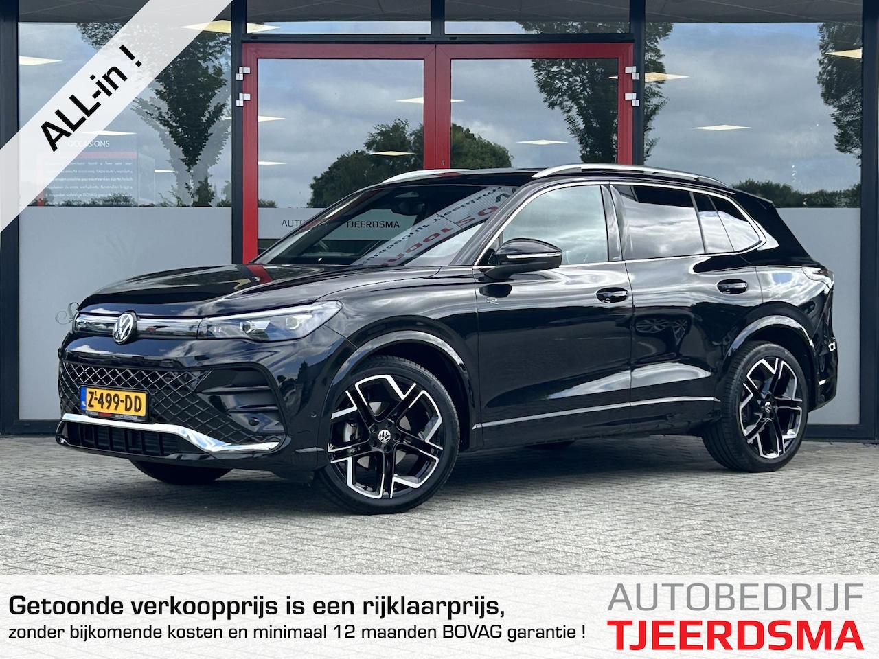 Volkswagen Tiguan - 1.5 eTSI R-Line Business | Trekhaak Wegklapbaar | Sfeerverlichting | Adaptieve Cruise Cont - AutoWereld.nl