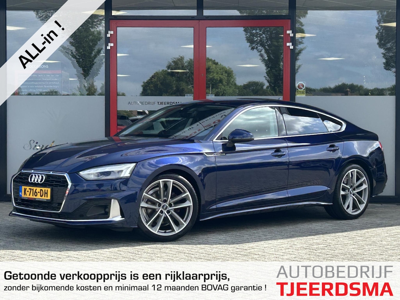 Audi A5 Sportback - 40 TFSI S edition | Trekhaak Wegklapbaar | Adaptieve Cruise Control | Navigatie | Sportsto - AutoWereld.nl