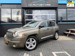 Jeep Compass - 2.4 Limited Airco leder Cruise pdc 18inch Trekhaak Stoelverw geheel dealer onderhouden Zee