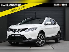 Nissan Qashqai - 1.2 Tekna | AUTOMAAT | TREKHAAK | 360 CAMERA | PANORAMADAK | LEDER | NAVI | STOELVERWARMIN