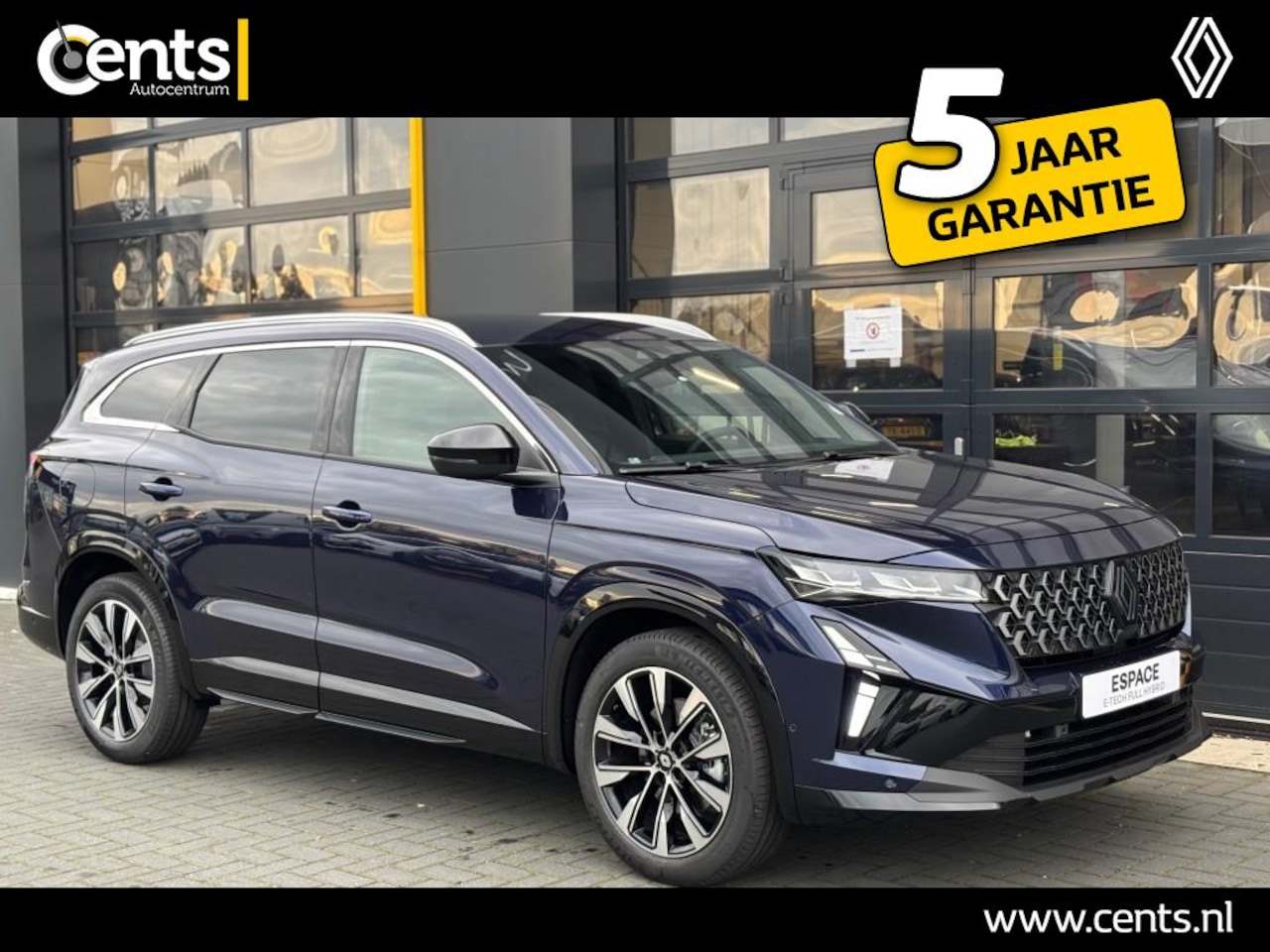 Renault Espace - Techno Full Hybrid E-Tech 200 - 7 Zits Pack Solid Camera - AutoWereld.nl