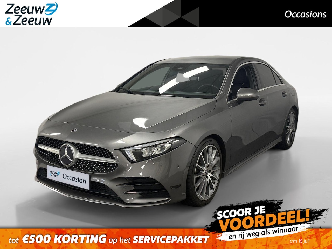 Mercedes-Benz A-klasse - 200 Launch Edition Premium AUTOMAAT AMBIENT LIGHT NAVI AIRCO CAMERA CRUISE CONTROLE AMBIAN - AutoWereld.nl