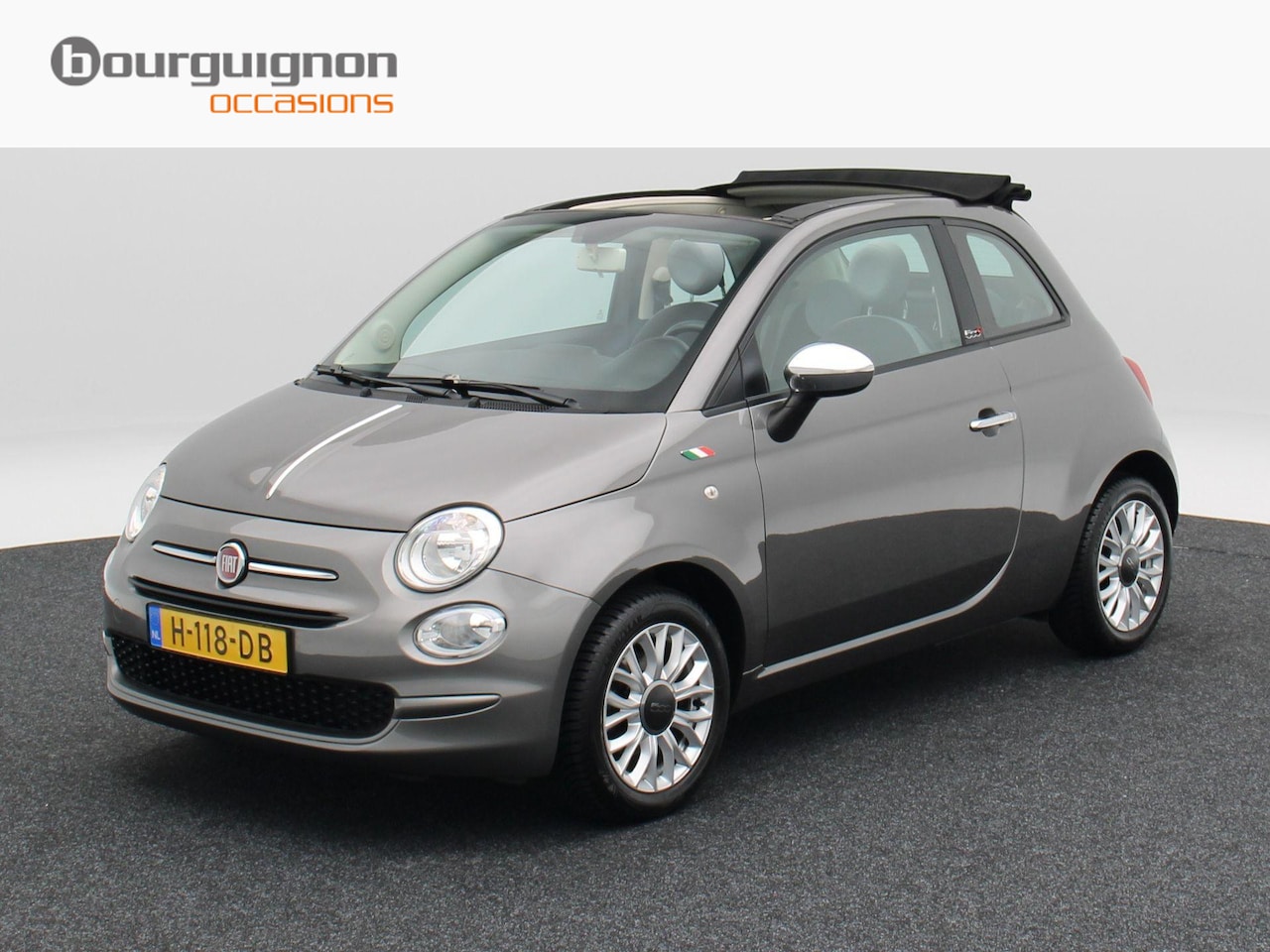 Fiat 500 C - 0.9 TwinAir Turbo Young | Cruise Control | Opendak | Navigatie | Bluetooth | 15 Inch | 91. - AutoWereld.nl