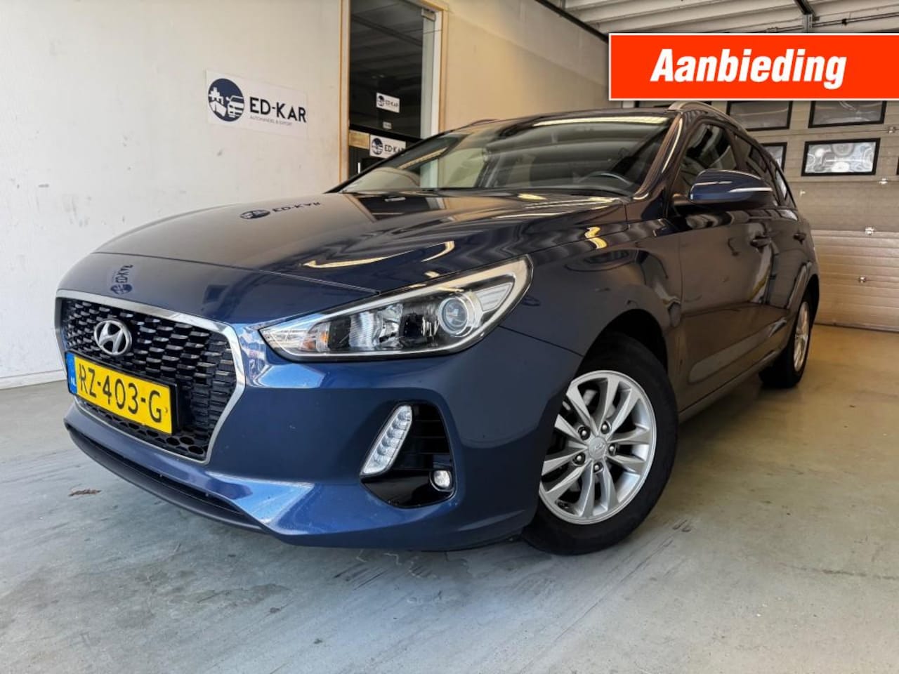 Hyundai i30 Wagon - WAGON 1.4 T-GDI Comfort 2de EIG. NAVI CAMERA CLIMA NAP APK 7-2027 - AutoWereld.nl