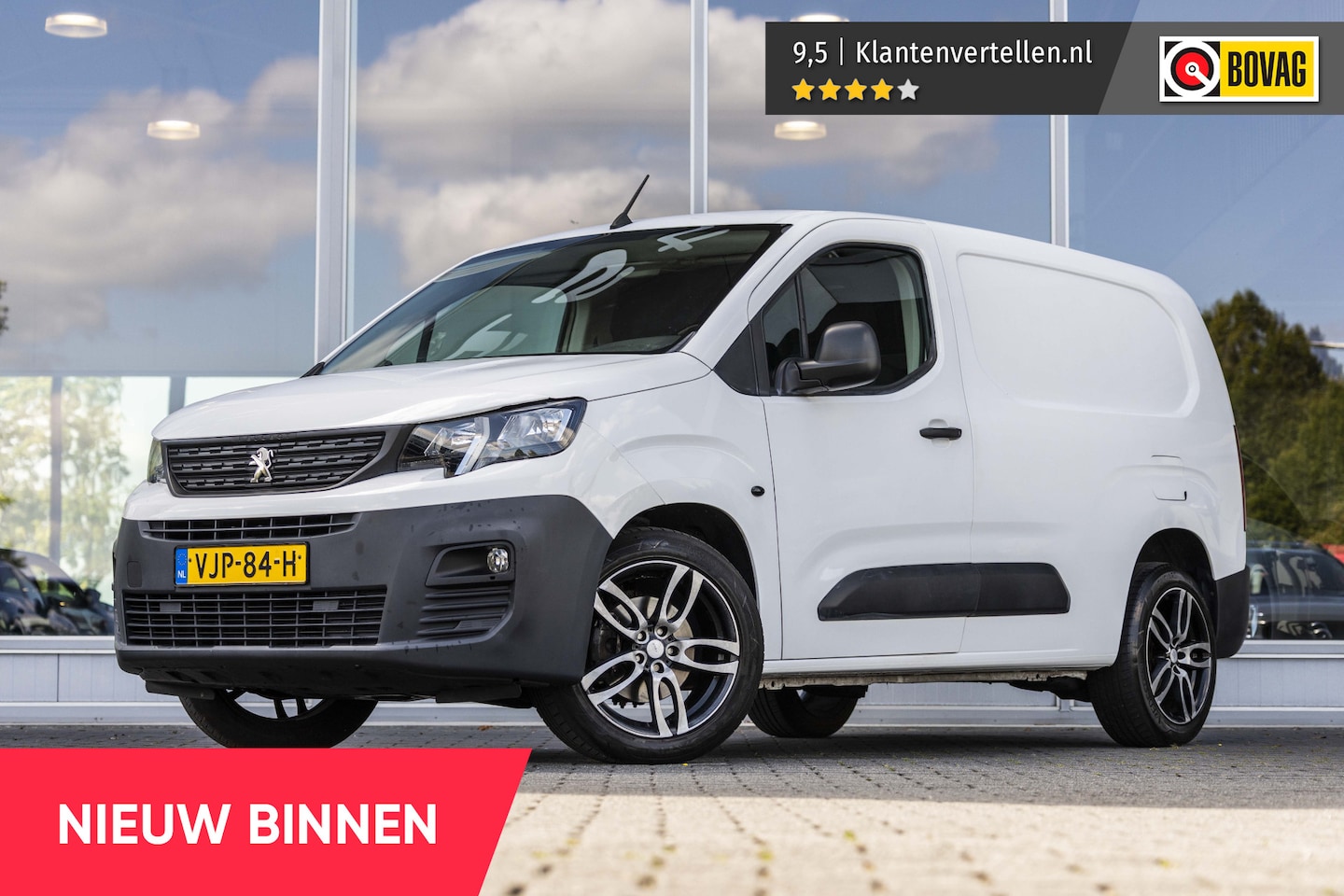 Peugeot Partner - 1.5 BlueHDI Premium Long | Carplay | Cruise | Airco - AutoWereld.nl