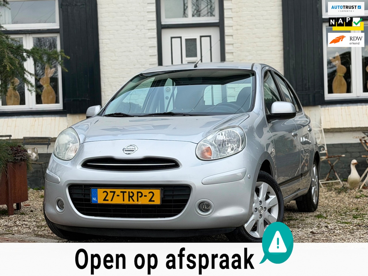 Nissan Micra - 1.2 DIG-S Connect Edition|Airco|Navi|Bluetooth|Nette auto! - AutoWereld.nl