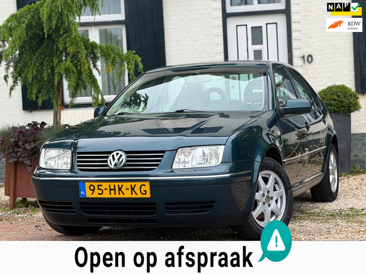 Volkswagen Bora - 1.6-16V Comfortline|124DKM!|Clima|Cruise| - AutoWereld.nl