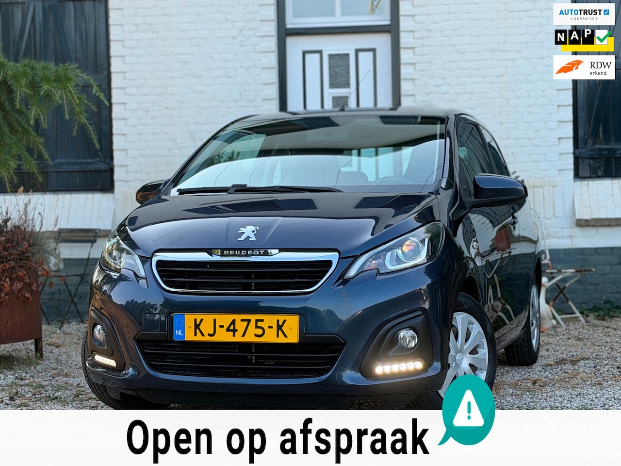 Peugeot 108 - 1.0 e-VTi Active|58DKM!|Dealer onderhouden|Nette auto! - AutoWereld.nl