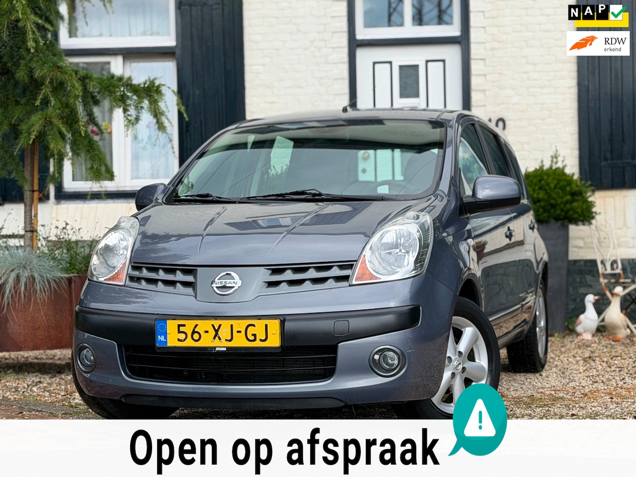 Nissan Note - 1.6 Acenta|Automaat|118DKM!|Trekhaak|Nette auto! - AutoWereld.nl