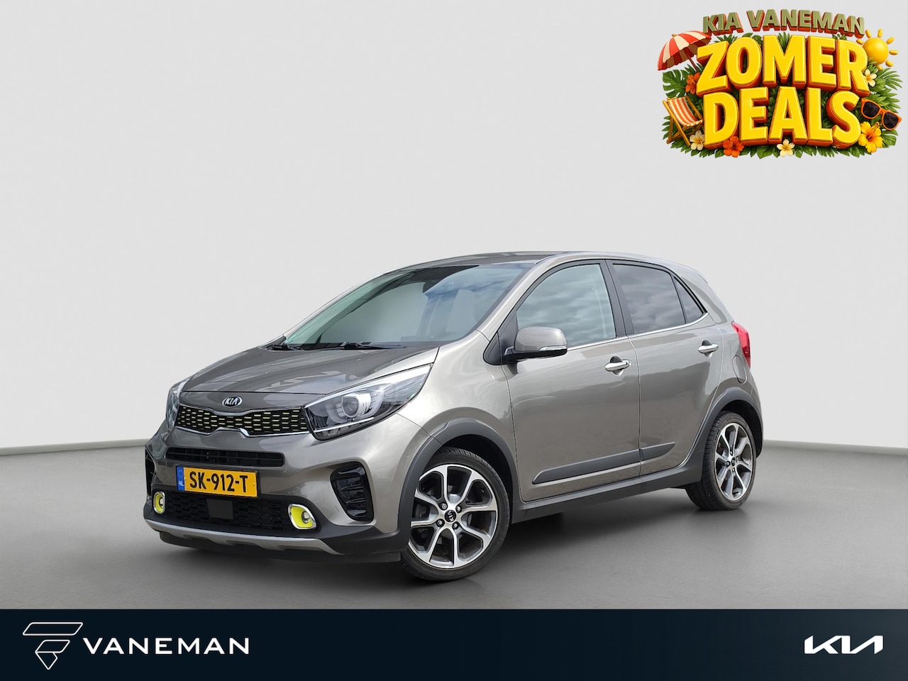 Kia Picanto - 1.0 T-GDI X-Line UNIEK! SLECHTS 8 DKM! 100PK - EERSTE EIGENAAR - AutoWereld.nl
